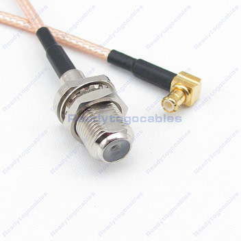 USA-CA RG316 DS MCX MALE to BNC FEMALE Coaxial RF Pigtail Cable